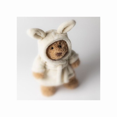 Jellycat Bartholomew Bathrobe Bear New Zealand | UZGLY2435